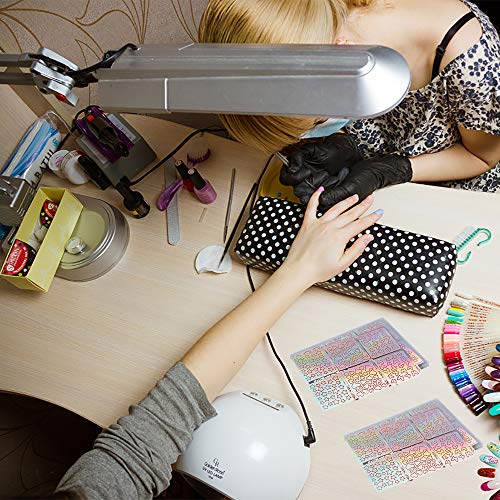 Hanyousheng Nagelaufkleber Schablonen, 144 Designs Nagel Schablonen Blätter, 24 Blatt Nagelsticker Nagel Aufkleber… – Bild 7