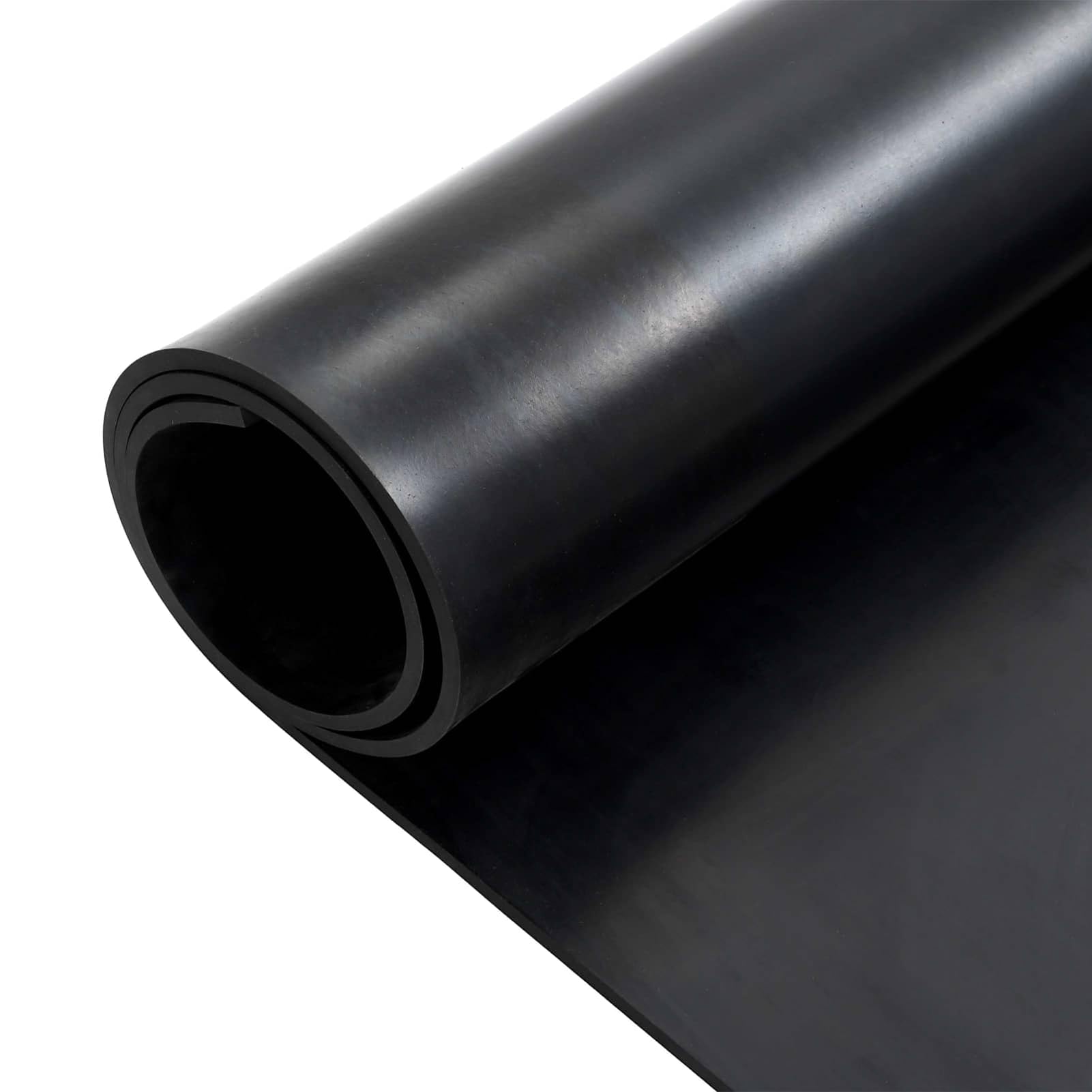 Gummi Fußmatte, Schwarz, 1,2 x 2 x 0,2 m, 30,8 kg, langlebig, leicht zu reinigen, für den Außenbereich, Garten, Terrasse, Eingang 42046742