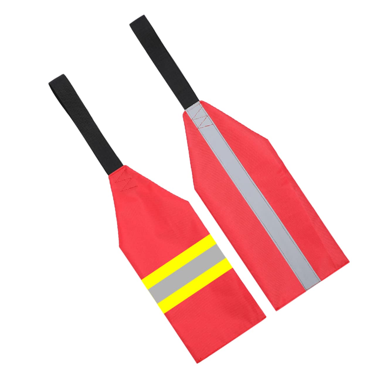 Hemobllo Estandarte De Seguridad Bandera De Seguridad del Remolque Banderas Pequeño Bandera Reflectante De Seguridad Bandera De Advertencia De Kayak Tela Oxford