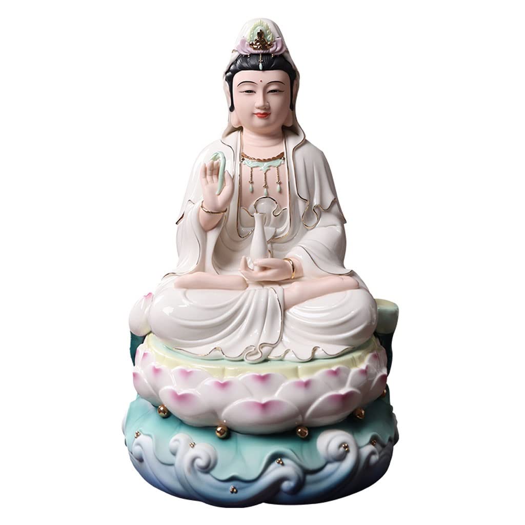 Statue de jardin Lotus Bouddha assis pour créer un espace bien-être à la maison