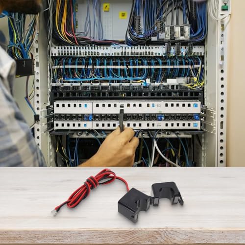 Vasiumic Transformateur de courant à noyau divisé - Mesure de charge de 24 mm - Capteur bidirectionnel 100 A-400 A vers sortie 5 A - Système d'énergie PV de conversion de câble (200 A/5 A) – vue 5