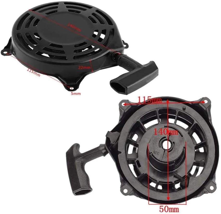 Engine Recoil Pull Starter Fit for Lawnmower Start 497680 H PU27