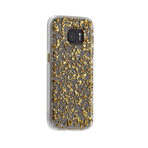 Case-Mate Cell Phone Case for Samsung Galaxy S7 - Retail Packaging - Gold/Gold