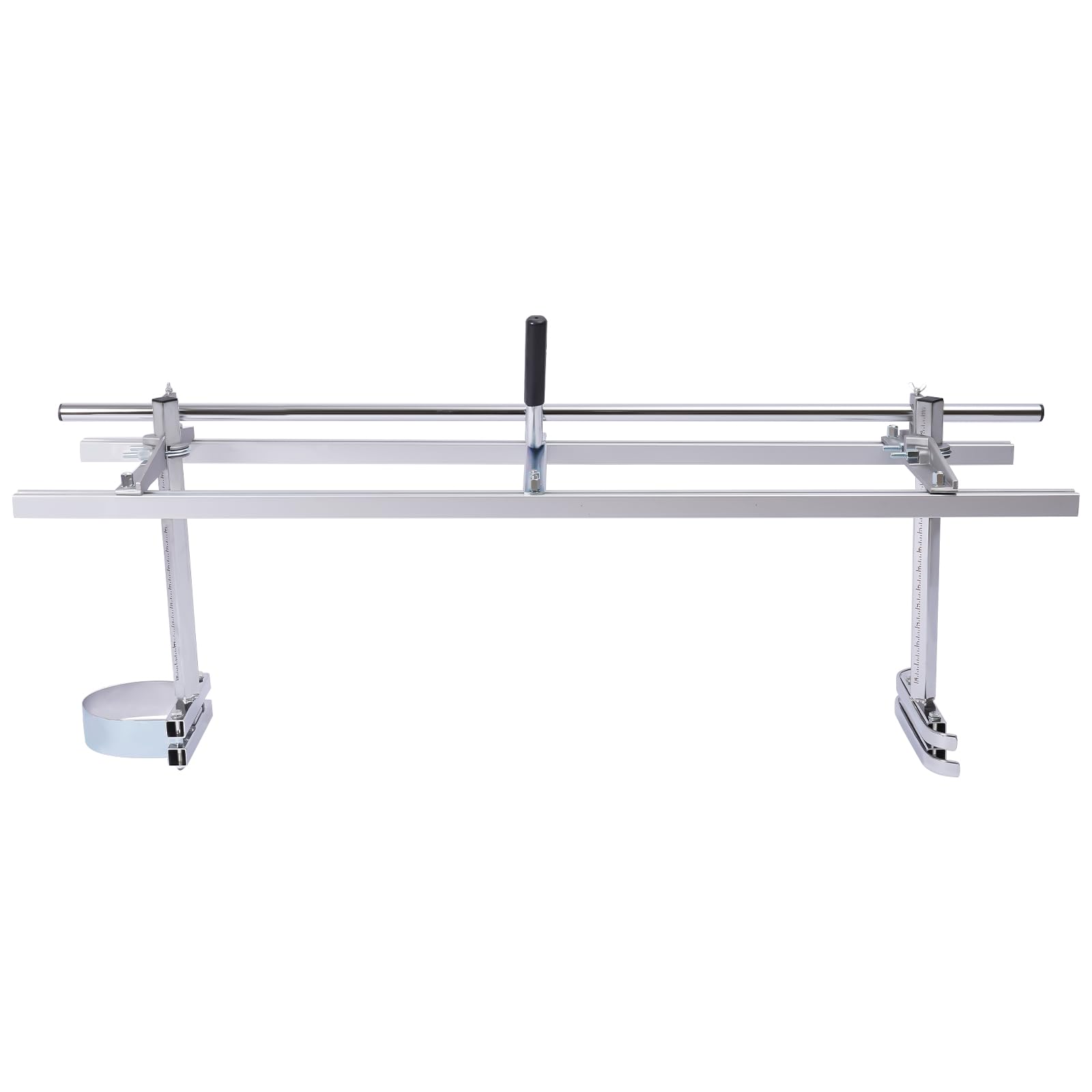 Warzywa do piły łańcuchowej ze stopu aluminium 0-110 cm, regulowana 100 cm, szyna prowadząca 13,78 cala, wysokość cięcia, do leśnictwa, produkcji drewna budowlanego, ogrodu, DIY