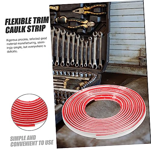 Levemolo Guarnição De Borda Autoadesiva Guarnição De Canto De Parede Guarnição De Moldagem De Borda