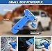 THINKWORK Car Emergency Kit for Teen Boy and Men's Gifts, Blue Emergency Roadside Assistance kit with 10FT Jumper, First Aid Kit, Safety Hammer, Tow Rope, and More Ideal Blue Car Accessories Tool