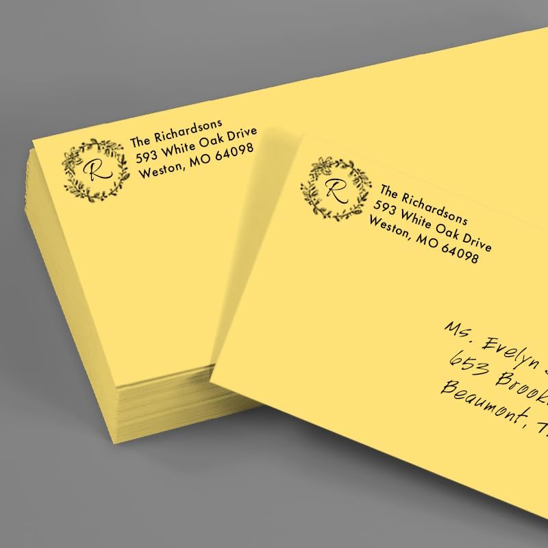 Miniatura 4 de LUXPaper Sobres comerciales #9  Solapa comercial  3 78 pulgadas x 8 78 pulgadas  Canario pastel  Texto de 60 libras  500 unidades