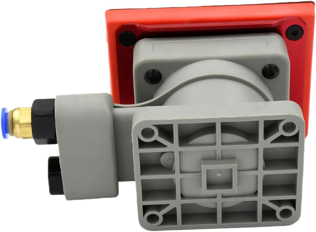 Air Random Orbital Sander Automatic Polisher 2.95" *3.93" Square For Robot Arm for Automation System Woodworking Finishing Tool 75mm*100mm