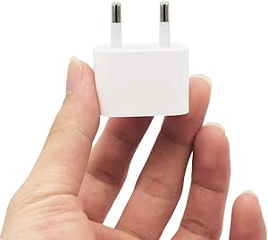 HIOTECH 1.5A One USB Port Home Charger Travel for iPhone6 4.7 Inch/European USB Power Adapter/EU Plug Wall Travel Charger/Cell Phones Adapter for iPhone6