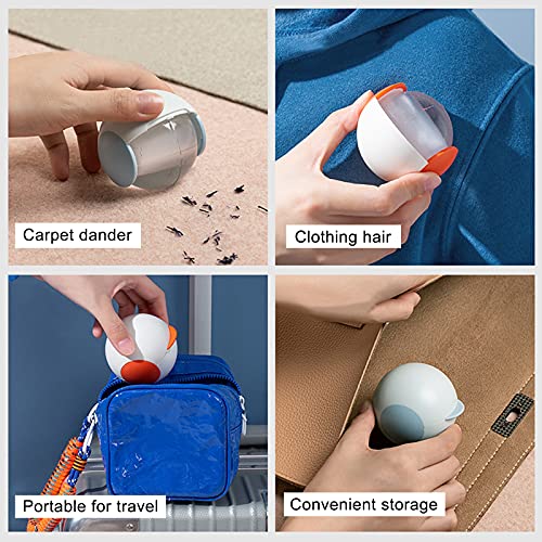 Removedor portátil de bolas de fiapos, 1 peça para limpeza de pelos de cães e gatos reutilizável, mi