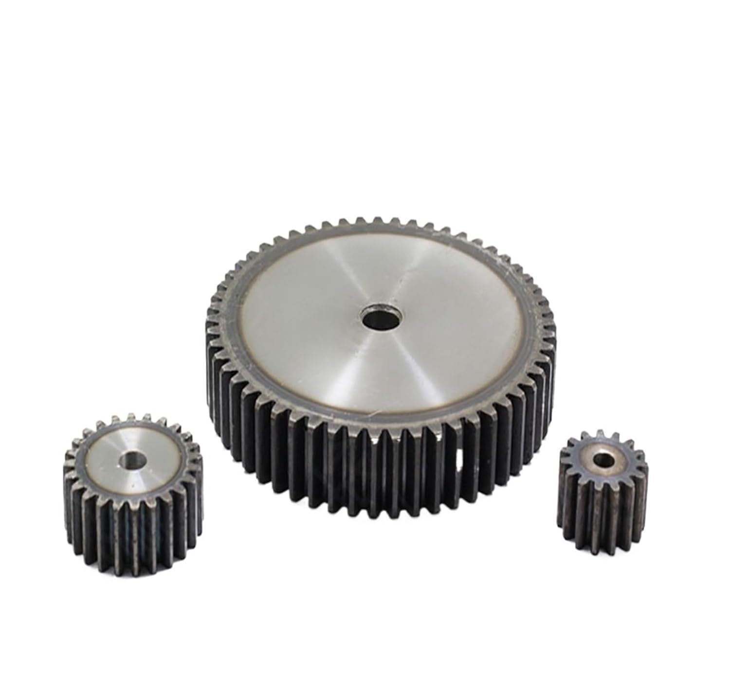 Bevel Gear Pinion Hardware Mechanical 2pcs 5 Mod Spur Gear 5M 10/11/12/13/14/15/16/17/18-25T Tooth Steel Thickness 50mm Metal Mechanical Transmission Pinion Gear(5M 22T Hole 16mm)
