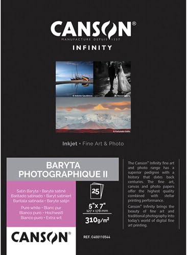 CANSON Infinity - Baryta Photographique II - Boîte de 25 …