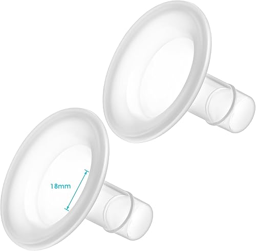 Miniatura 6 de Escudos de 0.669 in compatibles con bomba de leche Medela - PersonalFit, Freestyle, Harmony, Maxi, Flex Lansinoh Pump-SignaturePro SmartPump