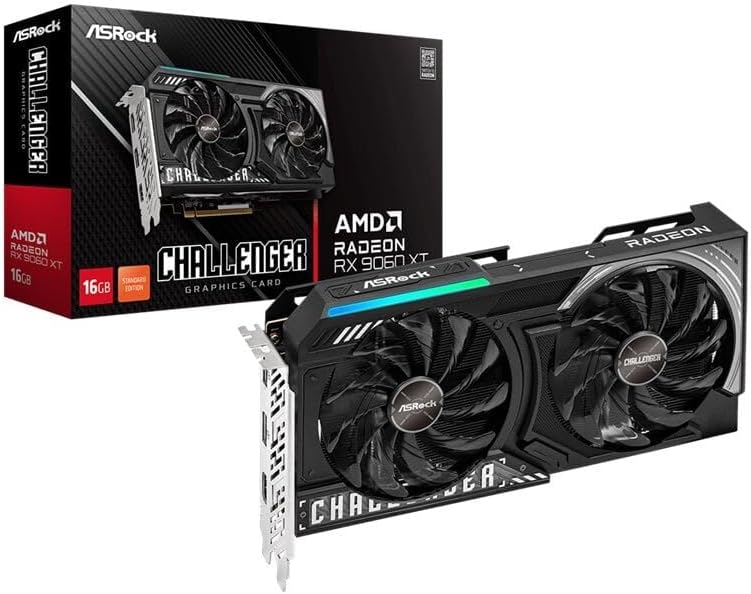 ASRock AMD Radeon RX 9060 XT Challenger 16GB
