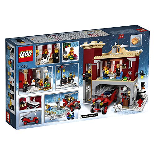 Lego Creator Expert Winter Village Fire Station 10263 Building Kit (1166 Pieces) #TOP4