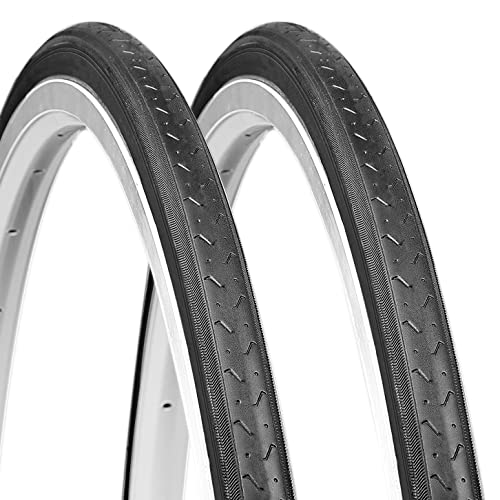 Hycline 2 Pack Bike Tire,700x25C Folding Replacement Tire for Road