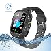 Produktbild Jaybest Kinder Smartwatch Telefon Uhr,wasserdichte Kid Smart Watch für Jungen Mädchen mit LBS Tracker SOS Anruf Kamera Anti-Lost Voice Chat (Black)