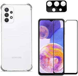 Capa Capinha Para Samsung Galaxy A23 4G + Película de Vidro 3D + Película de Câmera - (C7COMPANY)