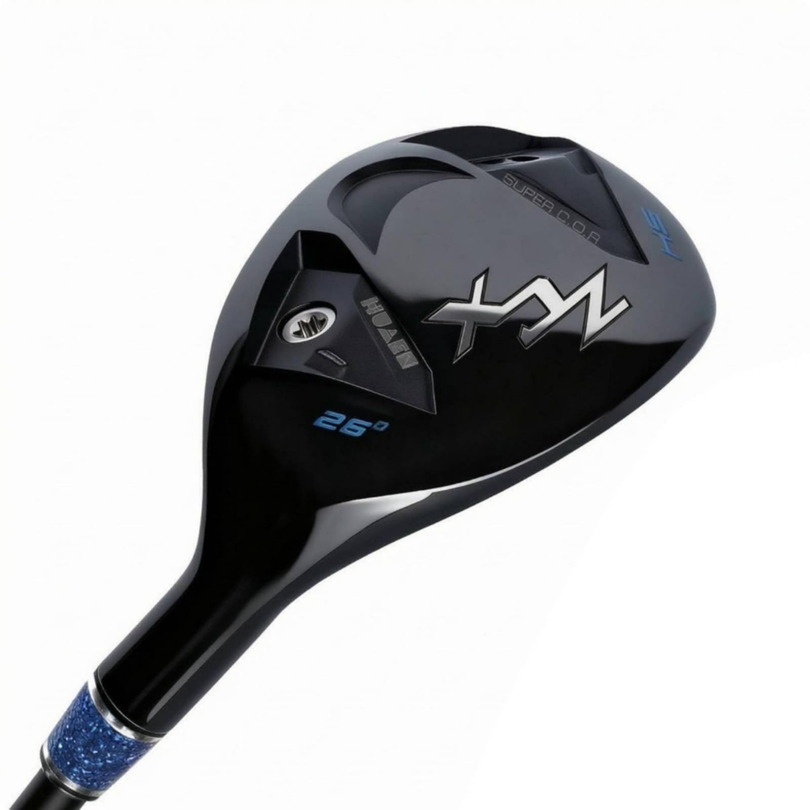 TISHITA Híbrido de Golf Palos Hierro Madera Cuerpo con Cavidad Posterior y Pesos Visibles Varilla de Carbono y Empuñadura de Goma Construcción de Acero