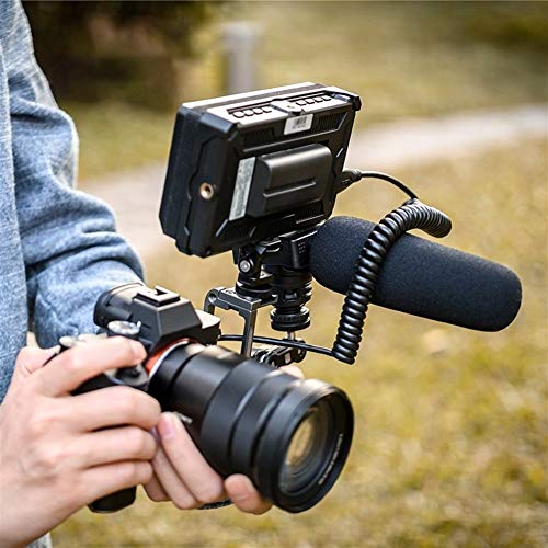 KBREE L Plate for Sony A7M3 A7R3 L-Bracket for Sony A7III / A7RIII / A9 con Cold Shoe Arca-Swiss Quick Release Plate Accesorios (Color : Black) (Color : Black) - imagen 7