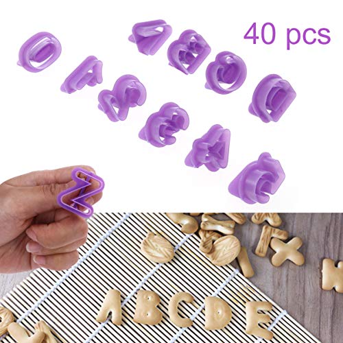 DOITOOL Stampo per biscotti, 40 pezzi, per torte e...