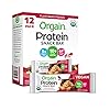 Orgain Organic Vegan Protein Bars, Peanut Butter Chocolate Chunk - 10g Plant Based Protein, Gluten Free Snack Bar, Low Sugar, Dairy Free, Soy Free, Lactose Free, Non GMO, 1.41 Oz (12 Count)