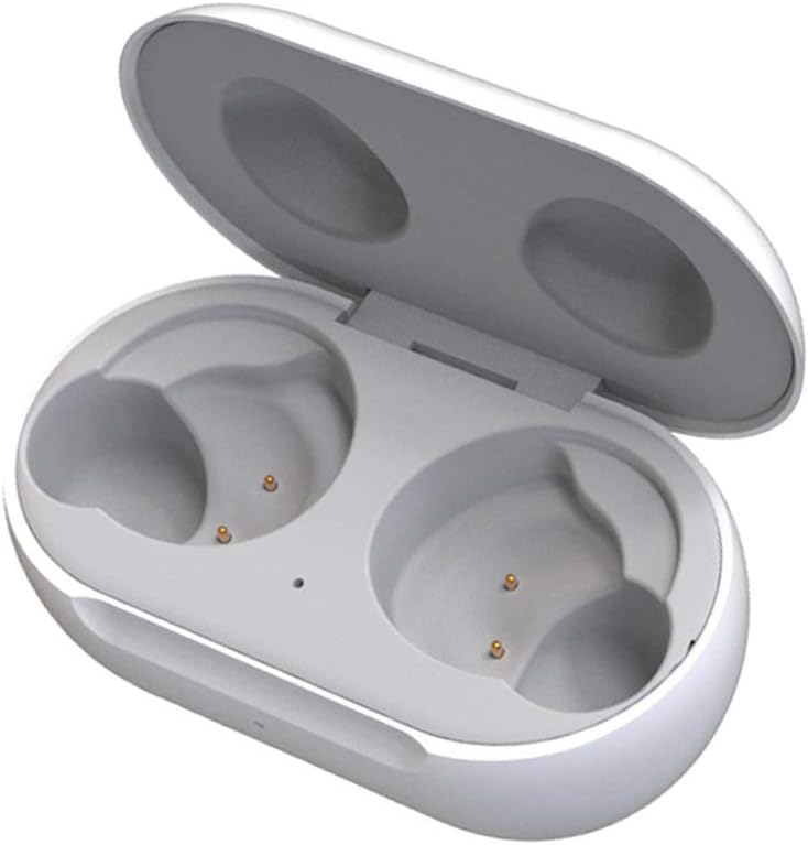Charging Case for Galaxy Buds/Galaxy Buds+ (SM-R170/R175), Replacement Charger Case Cradle Dock for Samsung Earbuds (White)