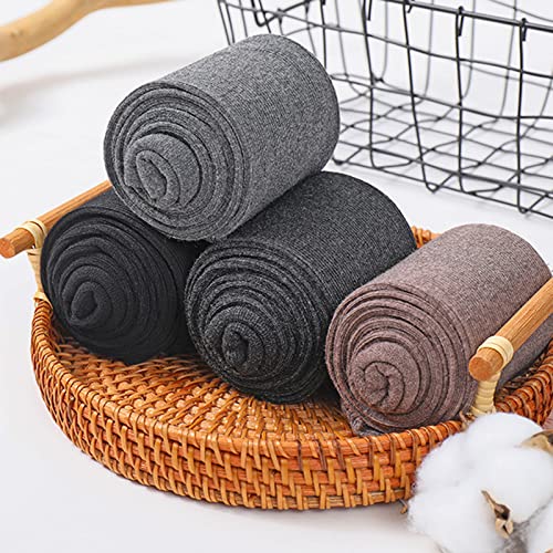 No Seam Socks Kids Autumn Winter Style Black Day System Calf Socks Pile Socks Over The Knee Socks Toes Socks for2