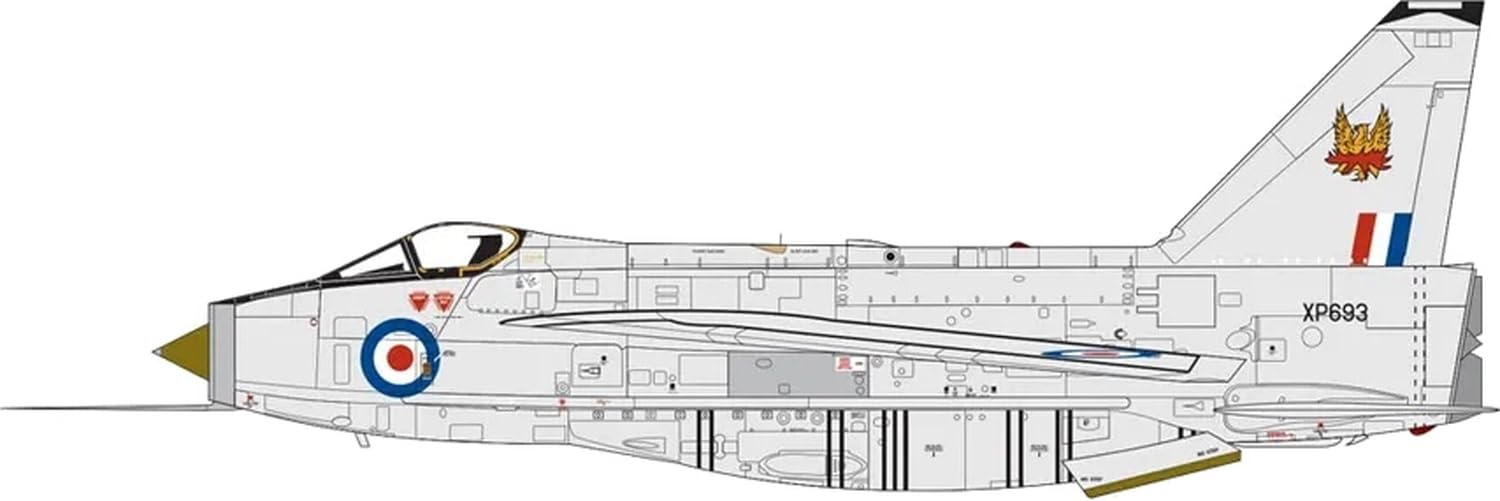 AIRFIX - A09178A English Electric Lightning F.6 Modellazione di aeromobili