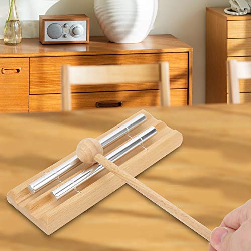 Kid Chimes, sinos de vento universais de alumínio, com martelo para desempenho amador para material