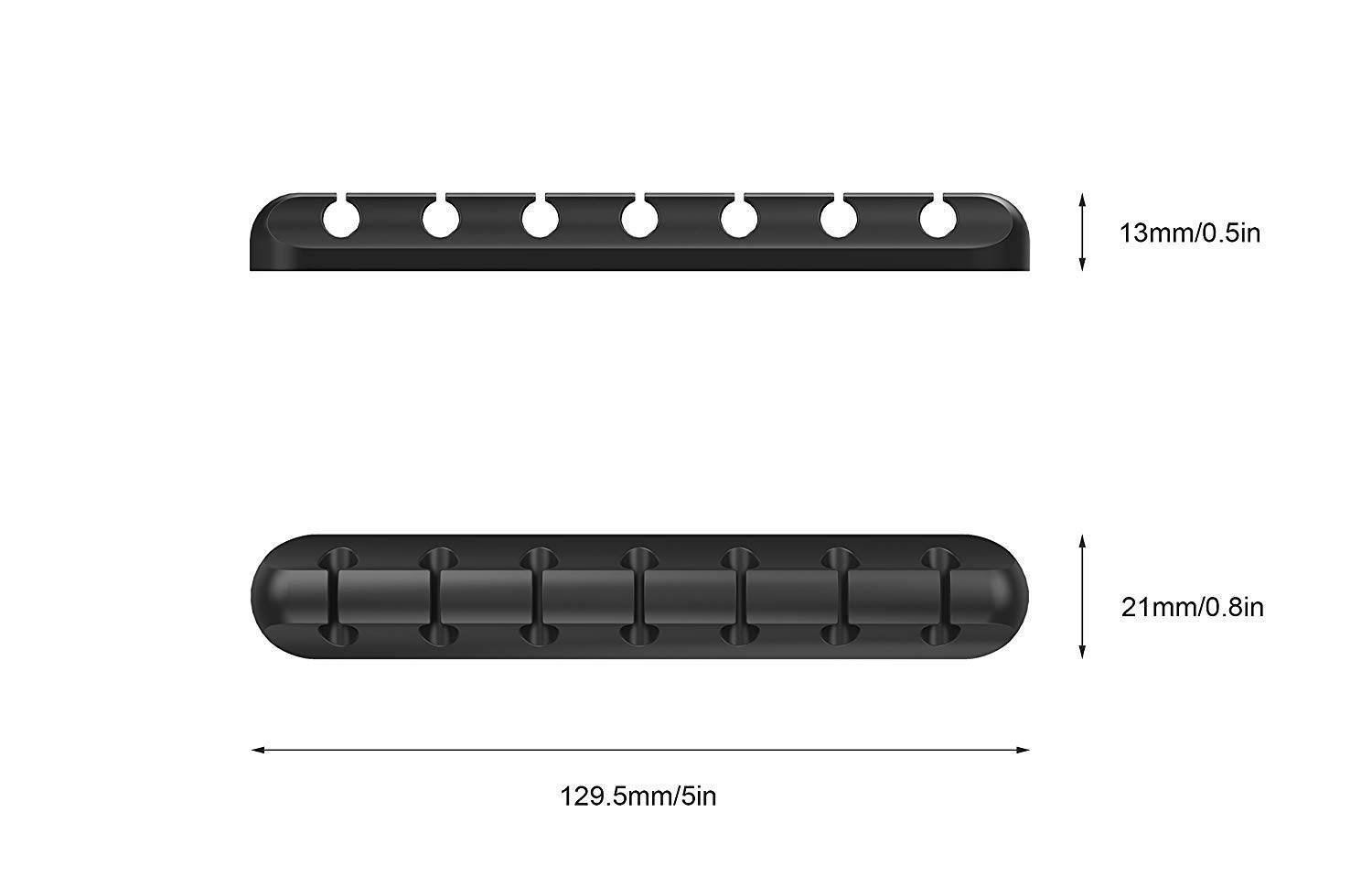 Zaciski kablowe Organizer do zarządzania kablami, haczyki samoprzylepne, uchwyt na kable zasilające i kable do akcesoriów do ładowania, kabli myszy, PC, biura i domu (7)