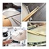 Windspeed 2 Pairs Drum Sticks, Classic Maple Wood Tip Drumsticks for Students and Adult (32cm) #5