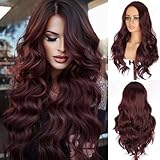 Wig haar Perücke Qualität: Die synthetischen wavy Perücken bestehen aus hochwertigen hitzebeständigen Kunstfasern und Yaki-Haaren, von jungen Mädchen geschnitten, sehr gesund, minimaler Haarausfall und kein Verheddern, kein schlechter Geruch, federnd und hält die Locken gut, pflegeleicht.