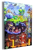 STARFORGE Journey Down - Terraria Acrylic UV Printed Acrylic Wall Art 16in x 24in