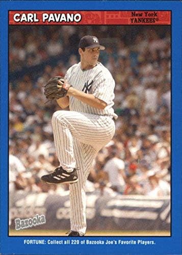 2006 Bazooka Blue Fortune #185 Carl Pavano MLB Baseball Trading Card