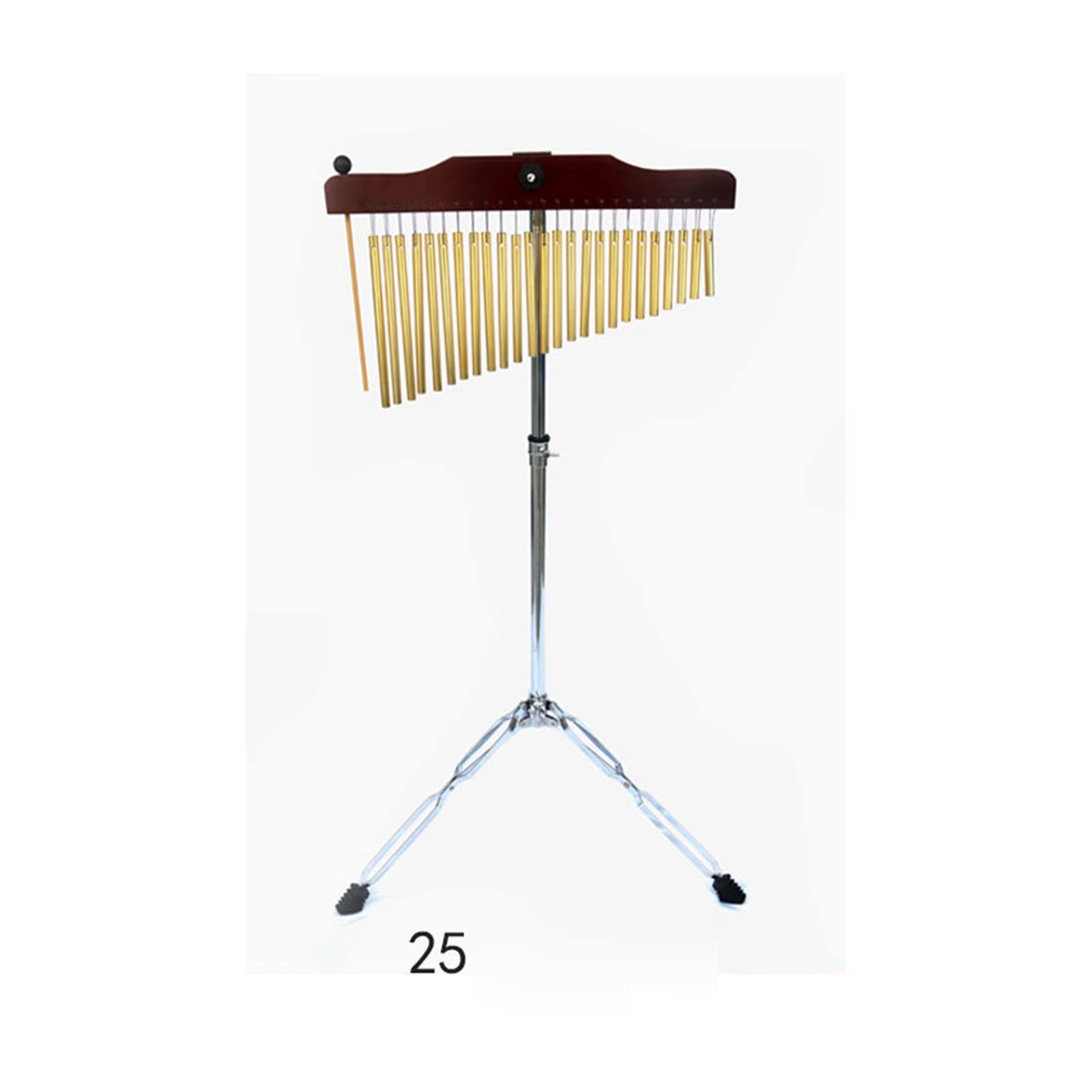Percussão Musical Campanello A Vento A 25 Toni Strumento A Percussione A Trave A 36 Toni Con Accompagnamento Di Staffa In Solido Tubo Di Alluminio Xilofoni (Color : 25)
