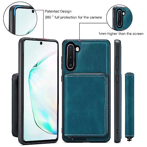 Coque Samsung Note 10 5G avec fermeture éclair et verre trempé