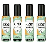 Oopsie Poopsie Pre Poop Spray - 4 Pack Natural Pre Poo Toilet Spray for Bathrooms, Trap Odors & Eliminate Embarrassment, 2oz Travel Size Pre Poo Air Freshener Spray (Mediterranean Sage)