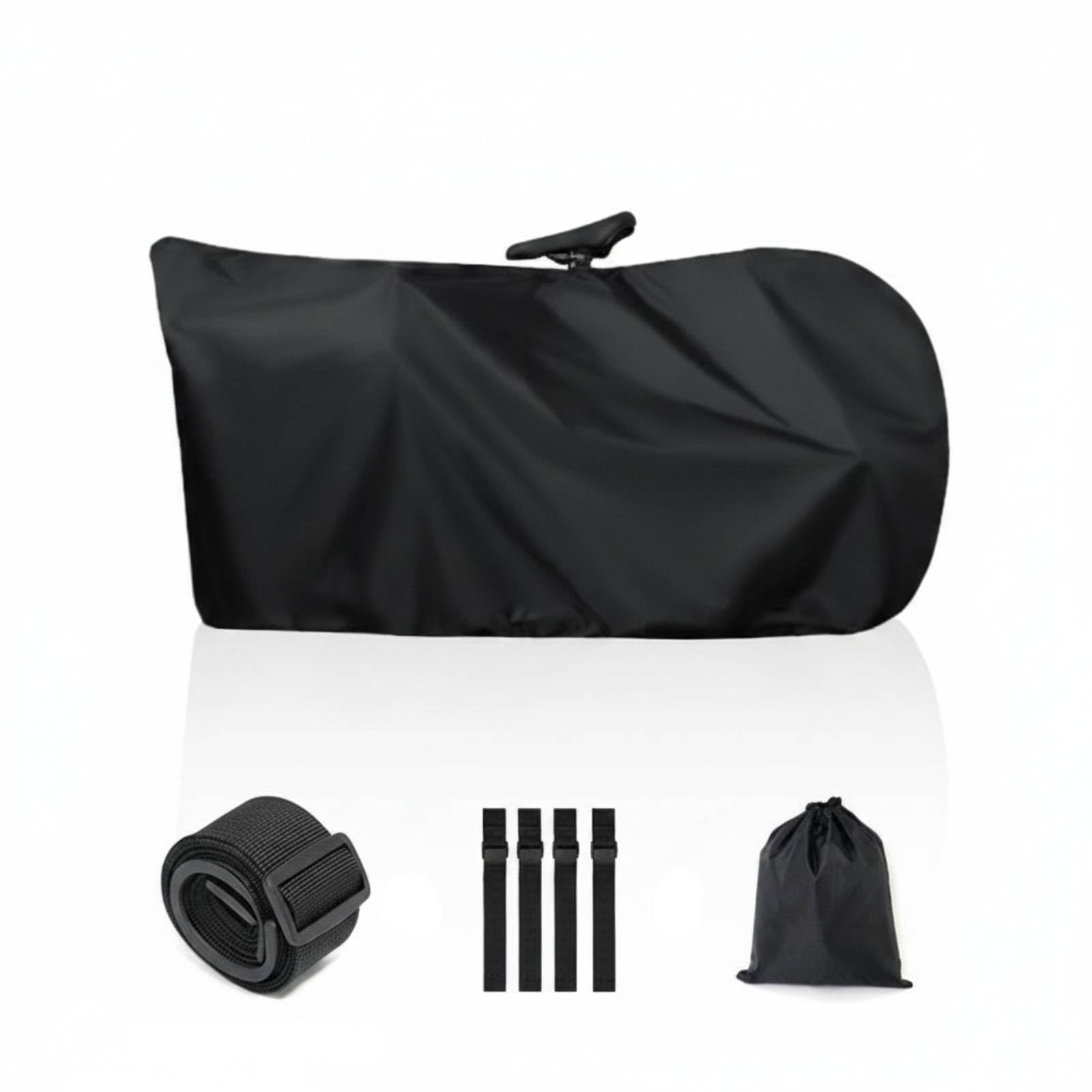 Custodia per Bici con Tracolla Leggero | Portatile, Compatta, Copertura per Bici con Borsa da Trasporto, Viagg, Treno, Metropolitana, Ciclisti, Pendolari