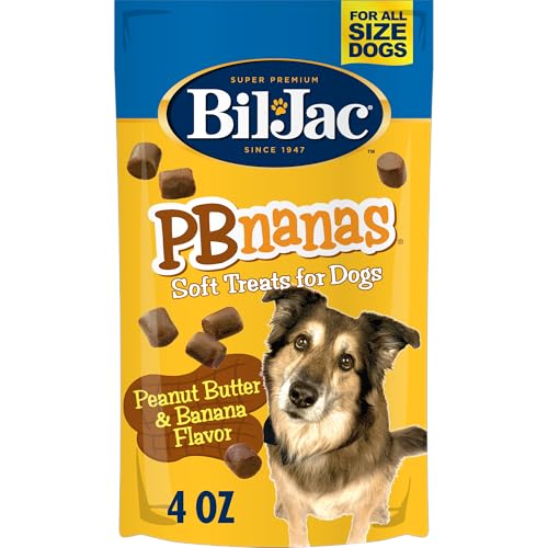 Bil-Jac PB-Nanas Dog Treats 4oz