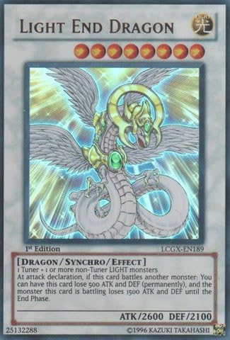Amazon.com: YU-GI-OH! - Light End Dragon (LCGX-EN189) - Legendary ...