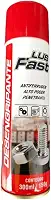 Desengripante Spray Fastlub 300ml/150g Lubrificante Antiferrugem, Ação Penetrante para Porcas, Parafusos, Ferramentas, Veículos, Máquinas e Uso Geral Profissional