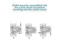 Vista 3 de HHIP 3900-0507 ER-32 R8 Juego de portabrocas de resorte, 8 piezas