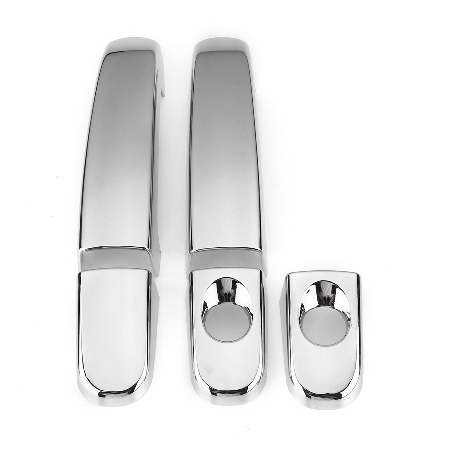 Generisch Autotürgriff Für Ford für Ranger 2012-2019 5Pcs Auto Außentür Griff Abdeckung Trim 2 Tür(Chrome)