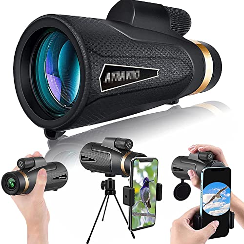 Télescope monoculaire portable compact et étanche avec prisme BAK4 performant