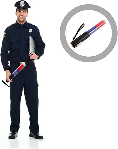 Miniatura 6 de GLEAVI Varita de luz de tráfico intermitente Varita de señal de seguridad Ventiladores de semáforo de seguridad Varita de control de tráfico LED