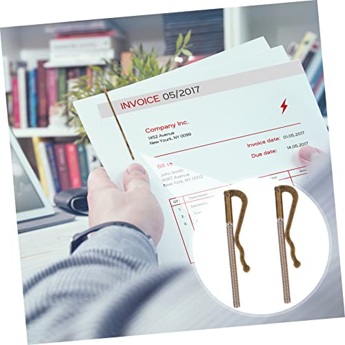 2Pcs Wallet Cash Clips Metal Spring Check Holders Credit Card Organizers Compact for Everyday Carry and Gift3