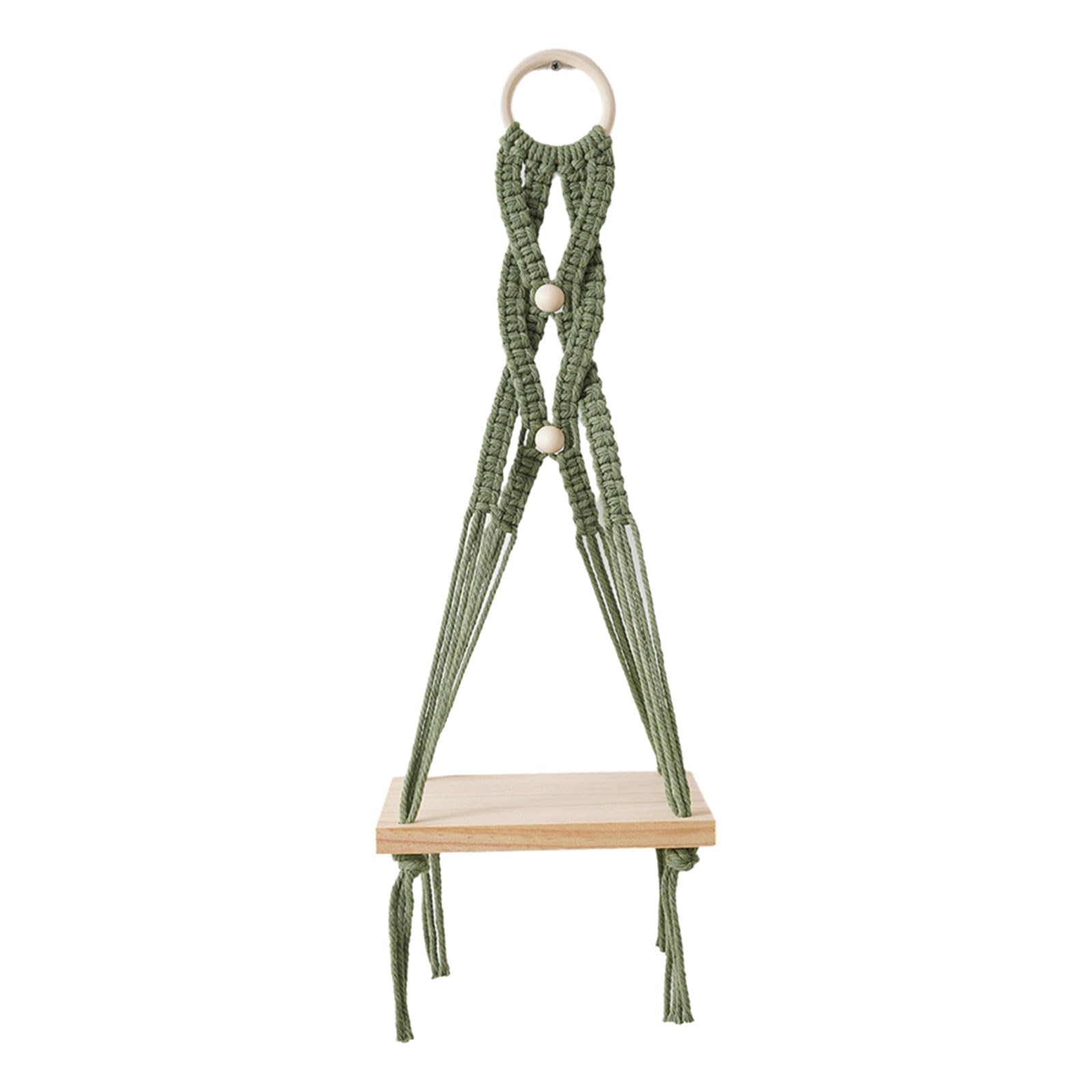 APGLSXY Multifunctional Cotton Plant Rack Sturdy Bohemia Shelf Elegant Storage Holder for Living Room and Bedroom Spaces Indoor Plant Hanger