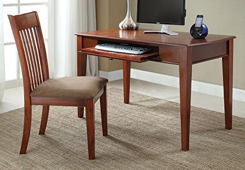 ACME Venetia 2Pc Pack Desk & Chair - - Oak Finish