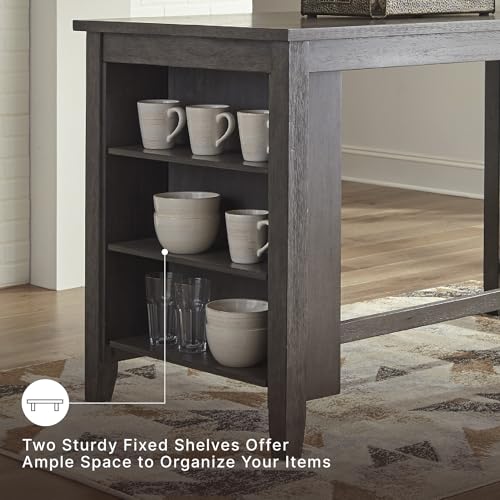 Signature Design by Ashley Caitbrook Counter Height Dining Table, Gray - image 4